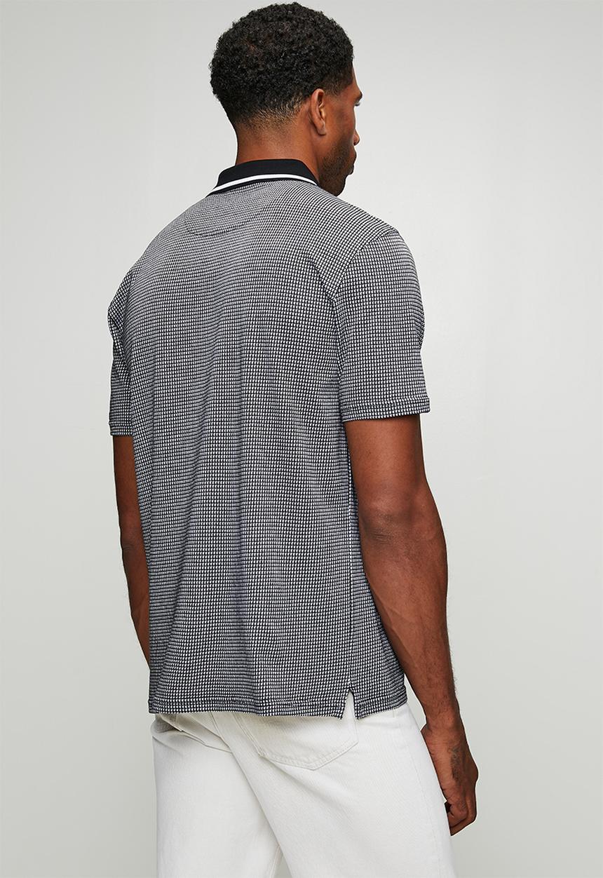 Pringle of Scotland - Mark Jacquard Golfer - Black
