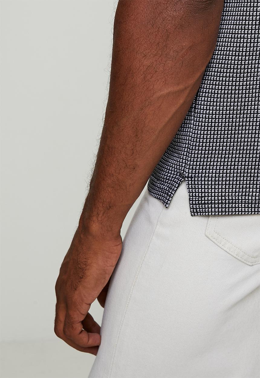 Pringle of Scotland - Mark Jacquard Golfer - Black