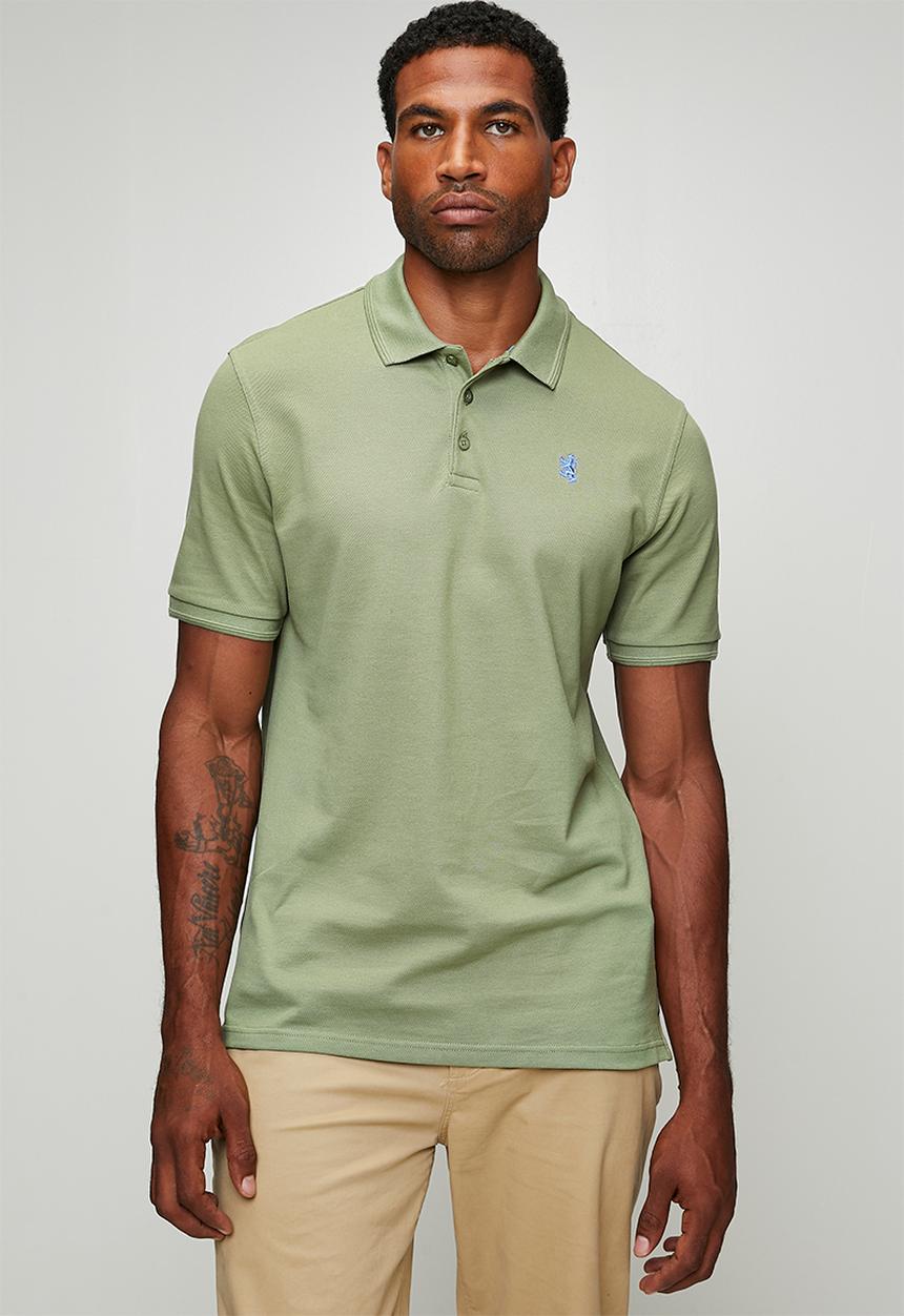 Pringle of Scotland - Austyn Pique Golfer - Green