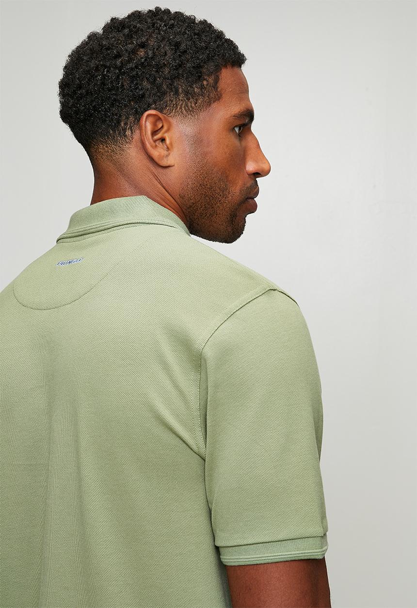 Pringle of Scotland - Austyn Pique Golfer - Green