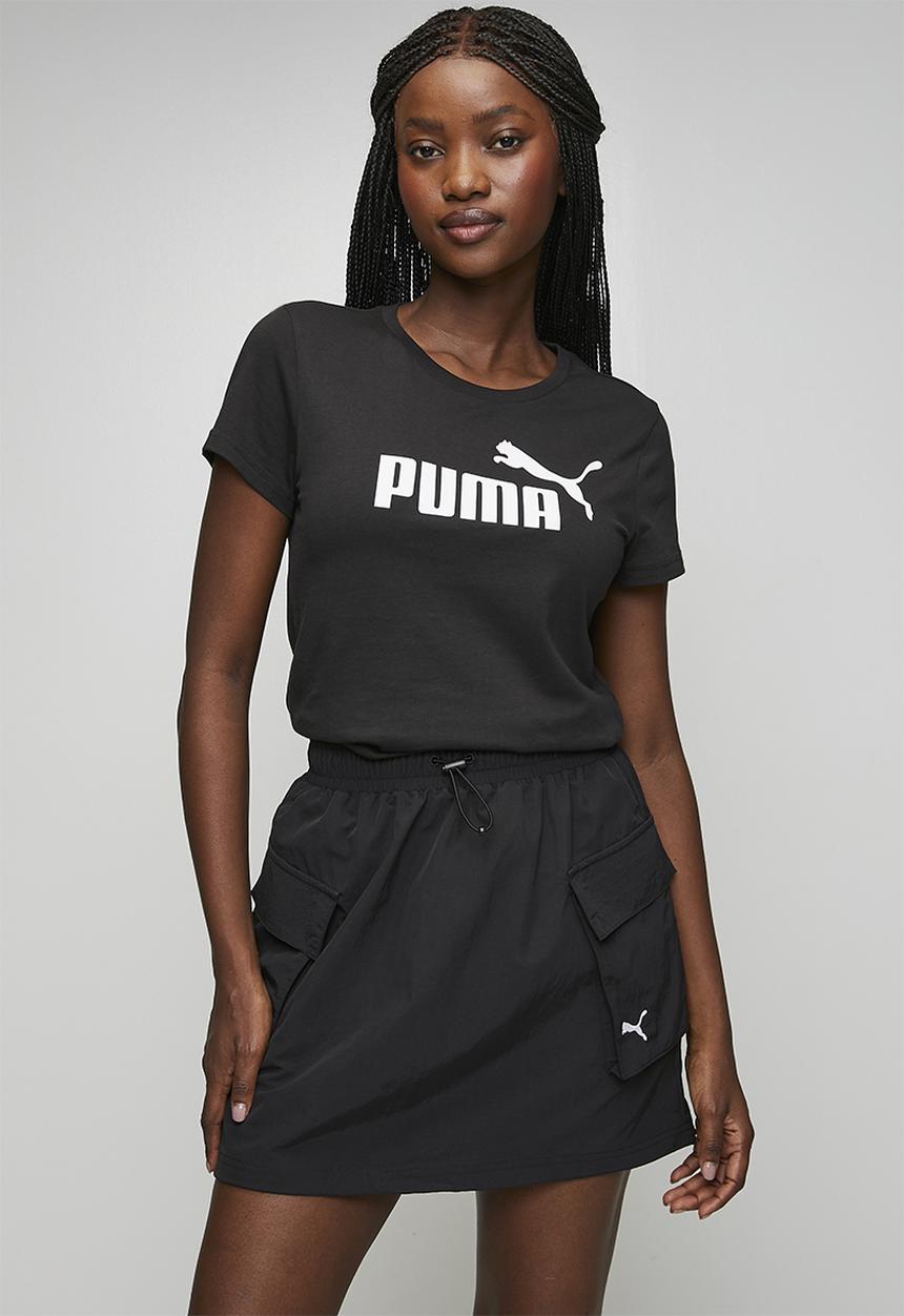 PUMA - Wardrobe Ess Woven Cargo Short Skirt Pum - Puma Black