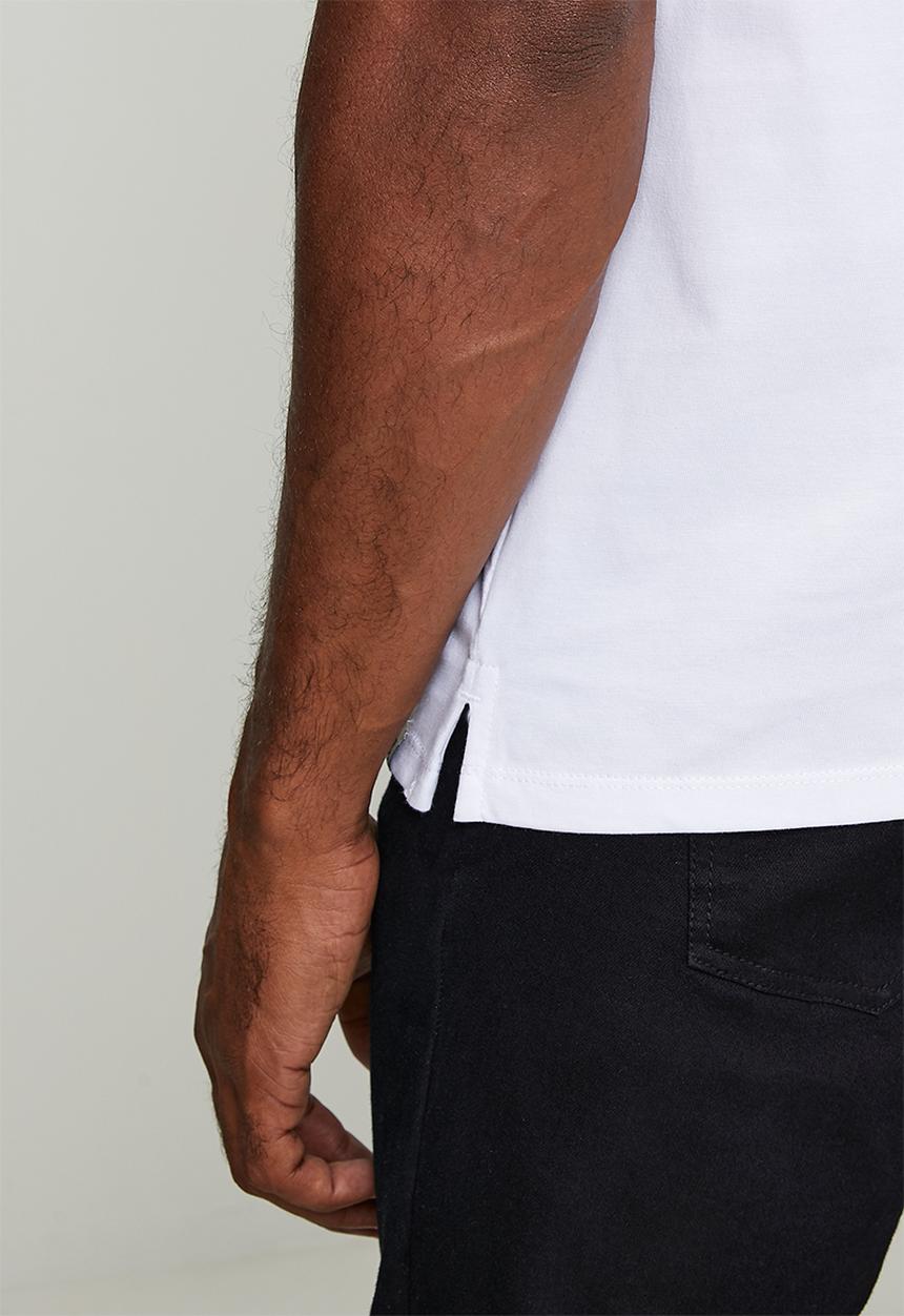 Pringle of Scotland - Carl Printed Tee - White