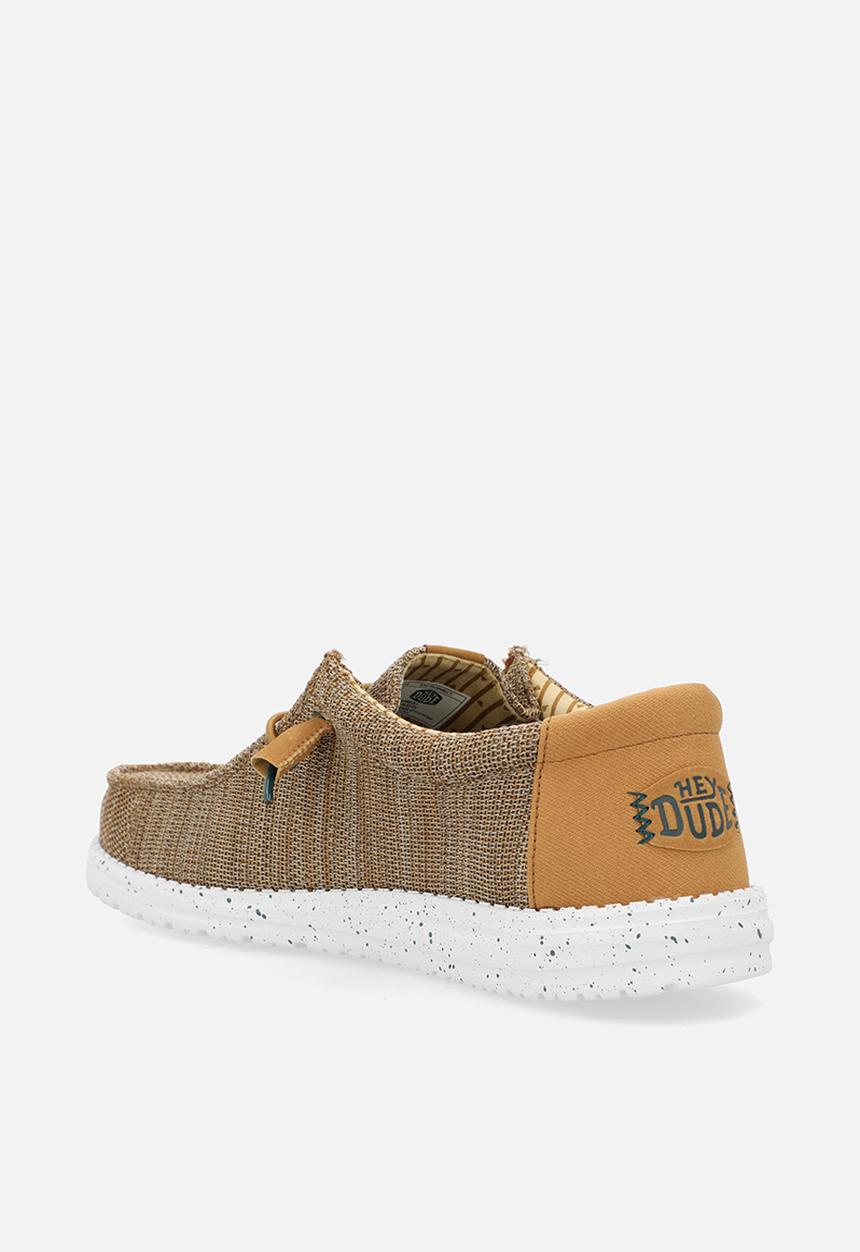Hey Dude - Wally Stretch Sox - Bone Brown/Multi