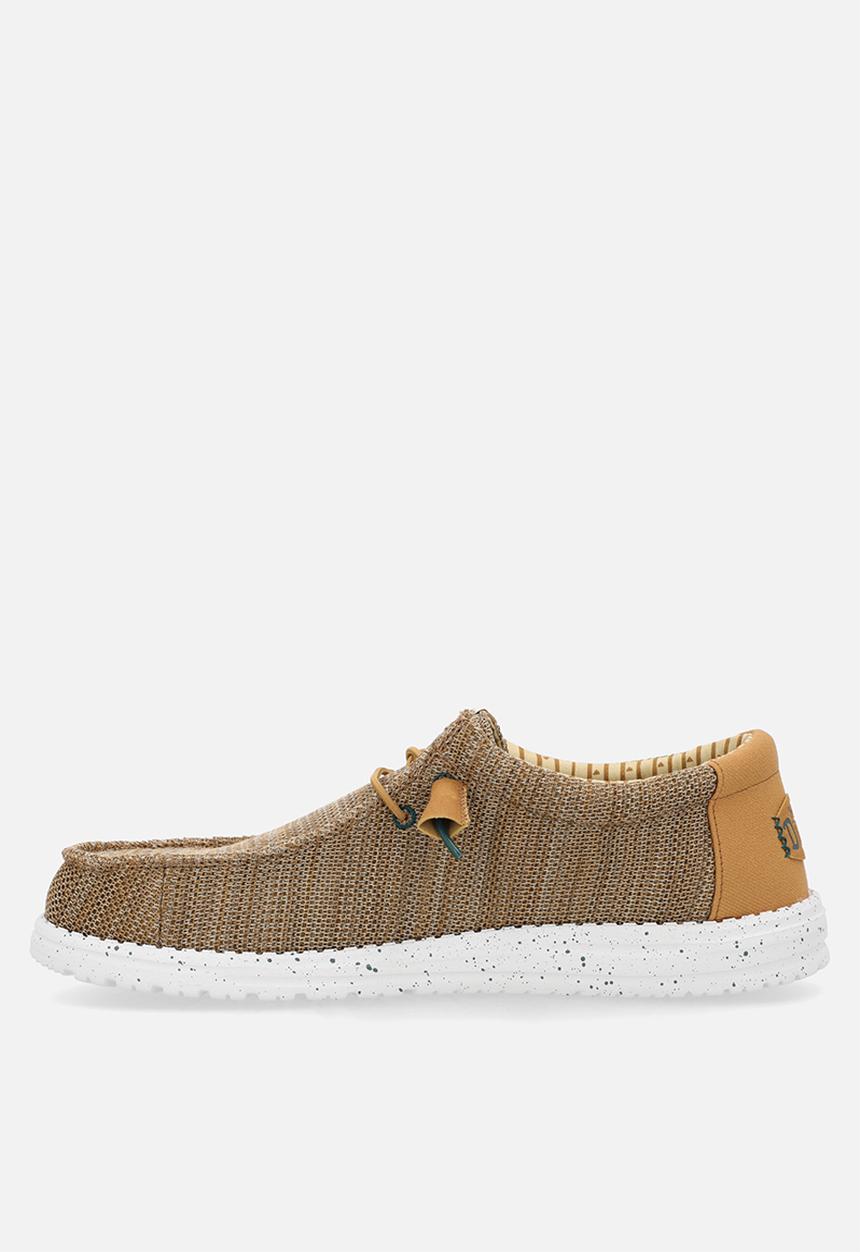 Hey Dude - Wally Stretch Sox - Bone Brown/Multi