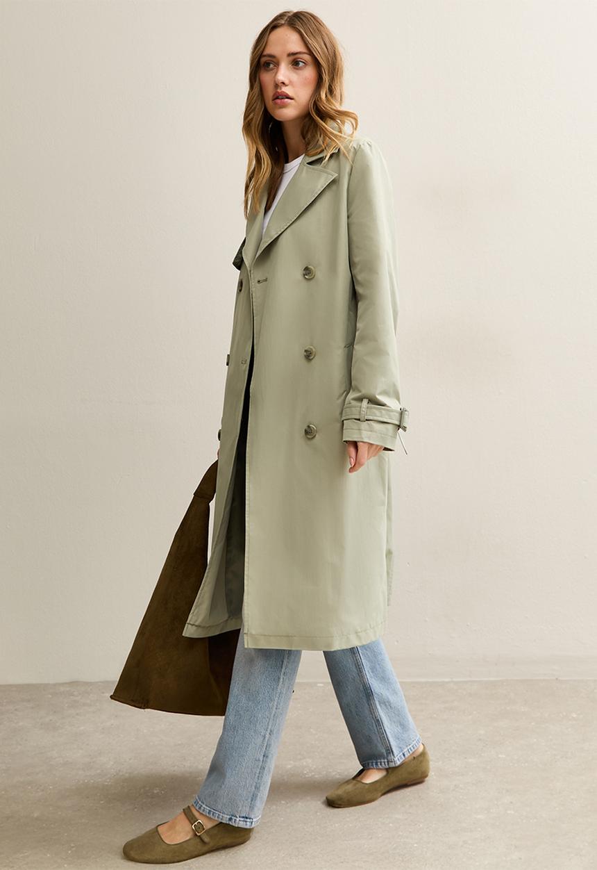 New Look - Koko mac jacket - light khaki