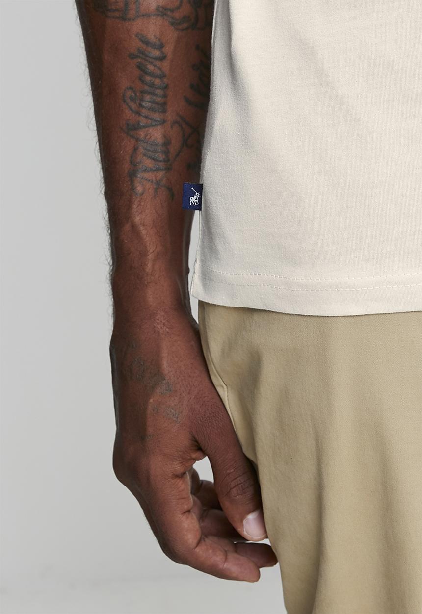 POLO - Thomas Block Logo Printed Short sleeve Tee - neutral
