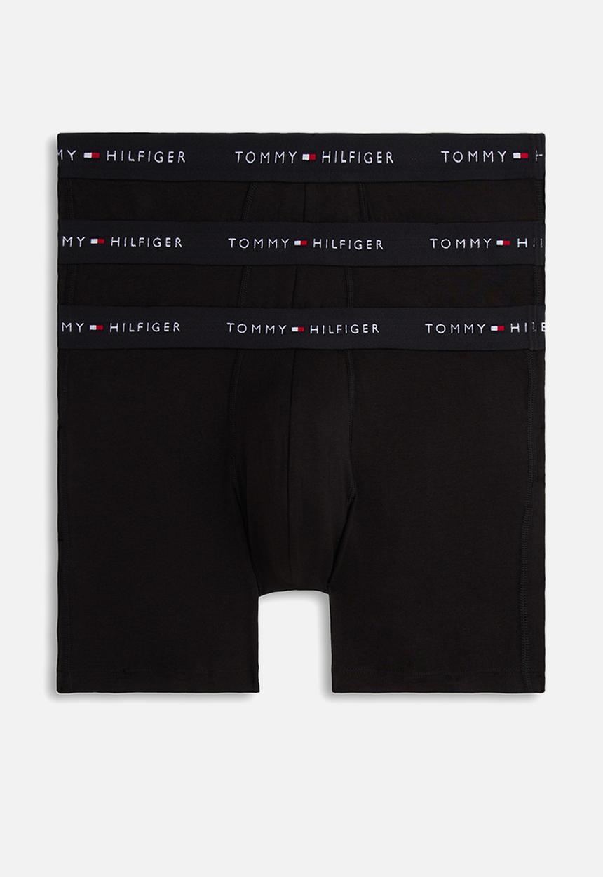Tommy Hilfiger - 3P Boxer Brief Wb - Blk/Blk/Blk