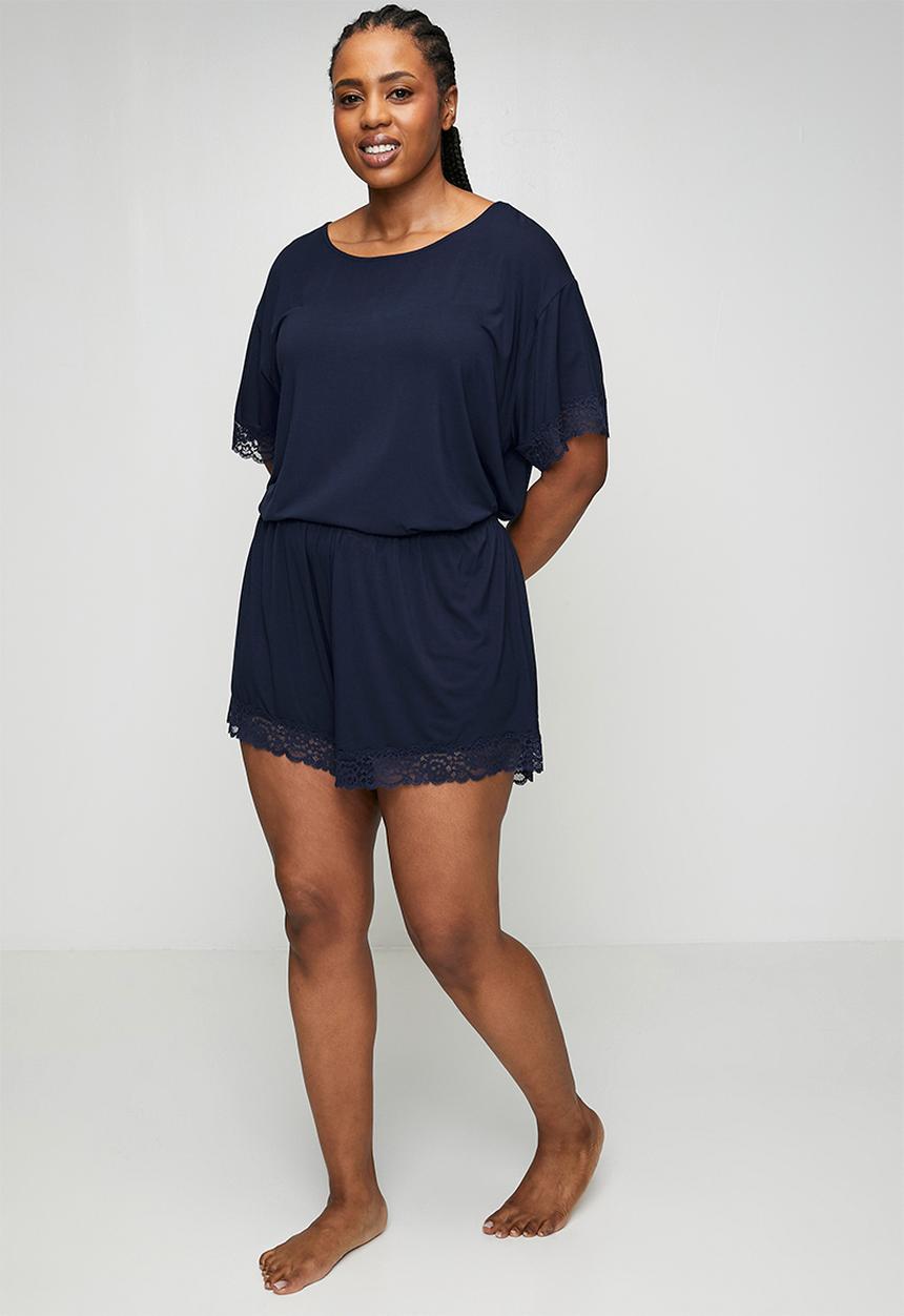 DORINA - Plus aurora shorts - ink