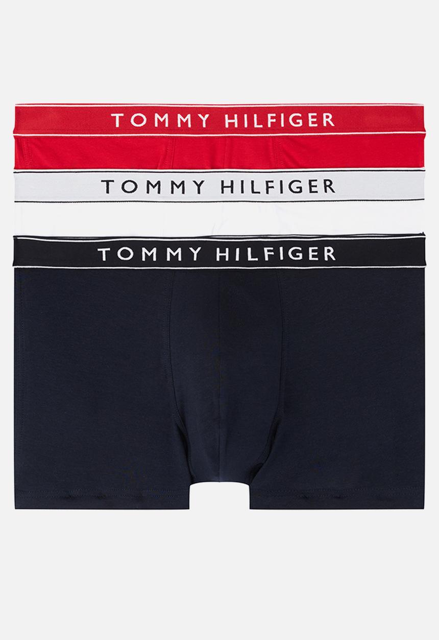 Tommy Hilfiger - 3P Trunk Dtm - Th Wht/ Med Red/ Dsrt Sky