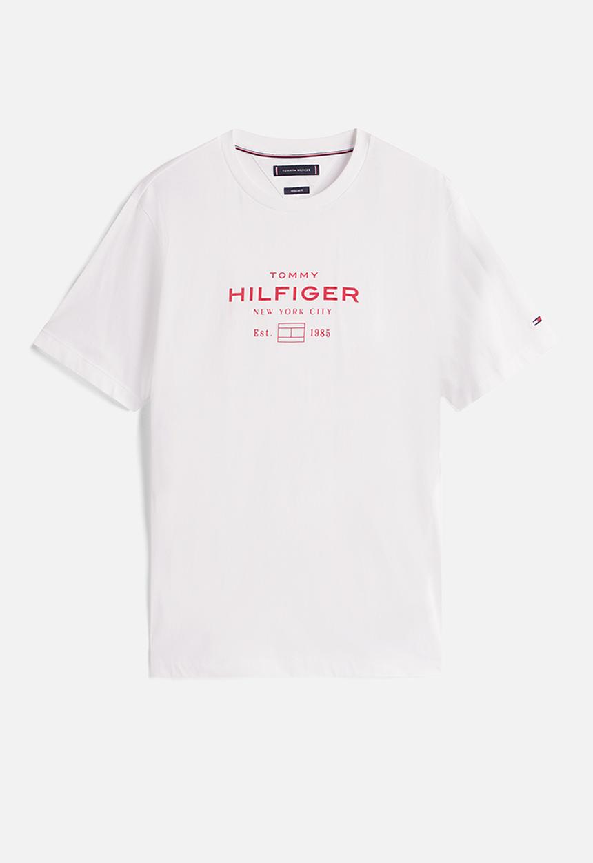 Tommy Hilfiger - Hilfiger Stack Graphic Tee - White