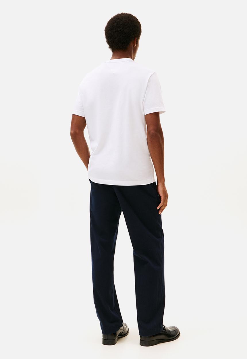 Tommy Hilfiger - Linear Flag Graphic Tee - White