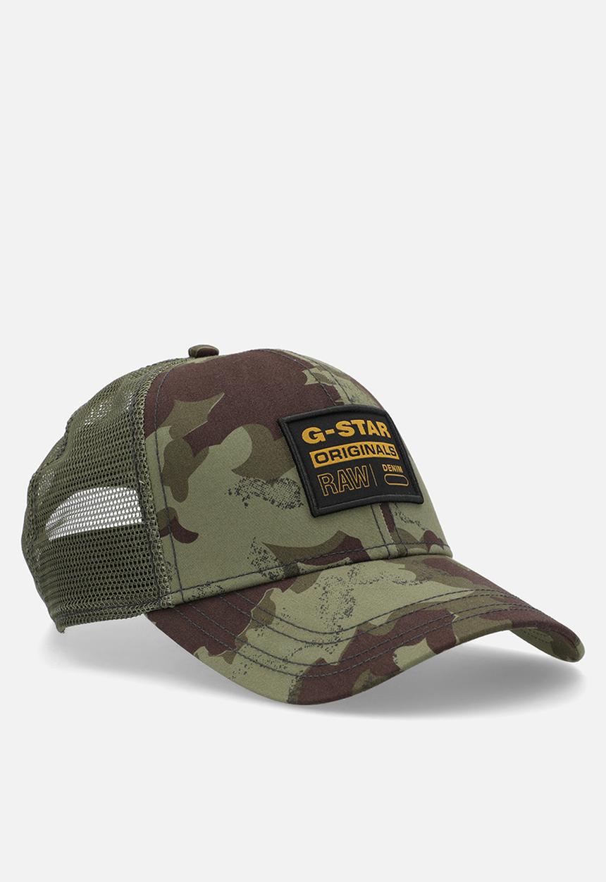 G-STAR - Baseball Trucker Cap - Four Leaf Clover Cloud Camo