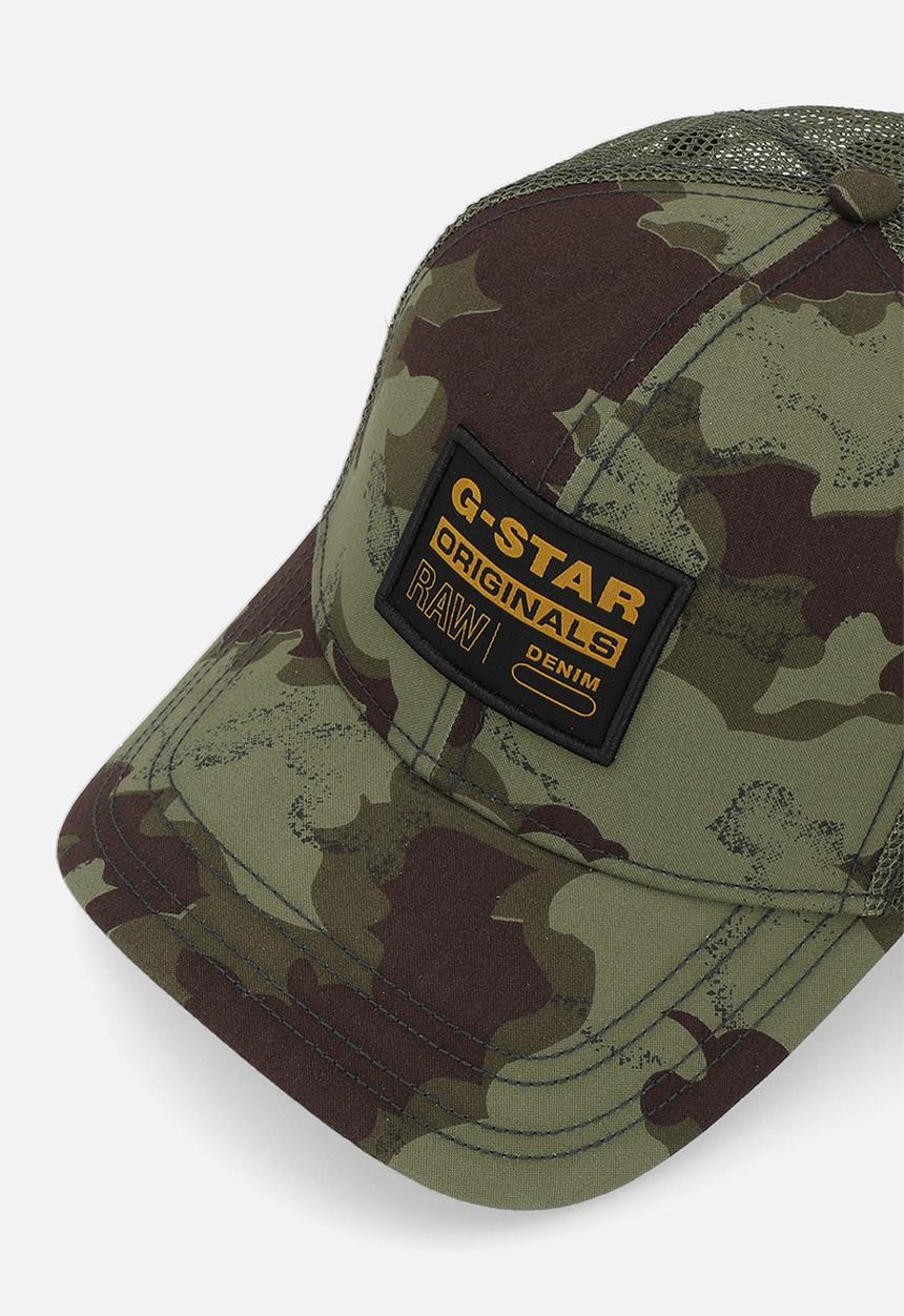 G-STAR - Baseball Trucker Cap - Four Leaf Clover Cloud Camo