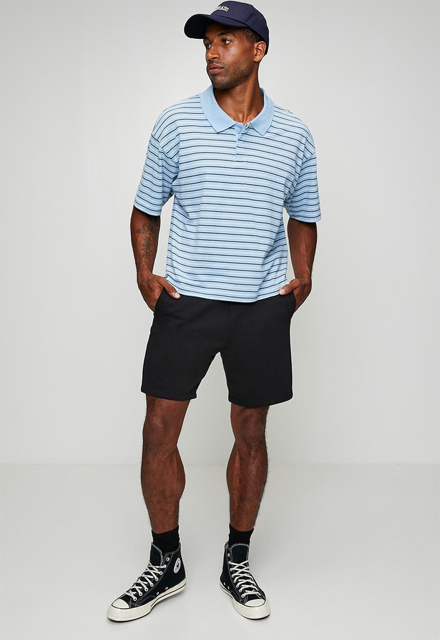 H&M - Relaxed fit shorts - black