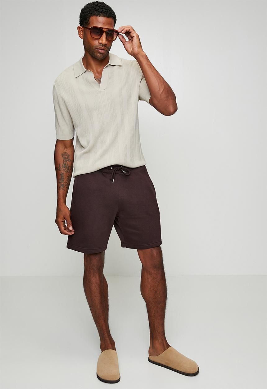 H&M - Relaxed fit shorts  - purple