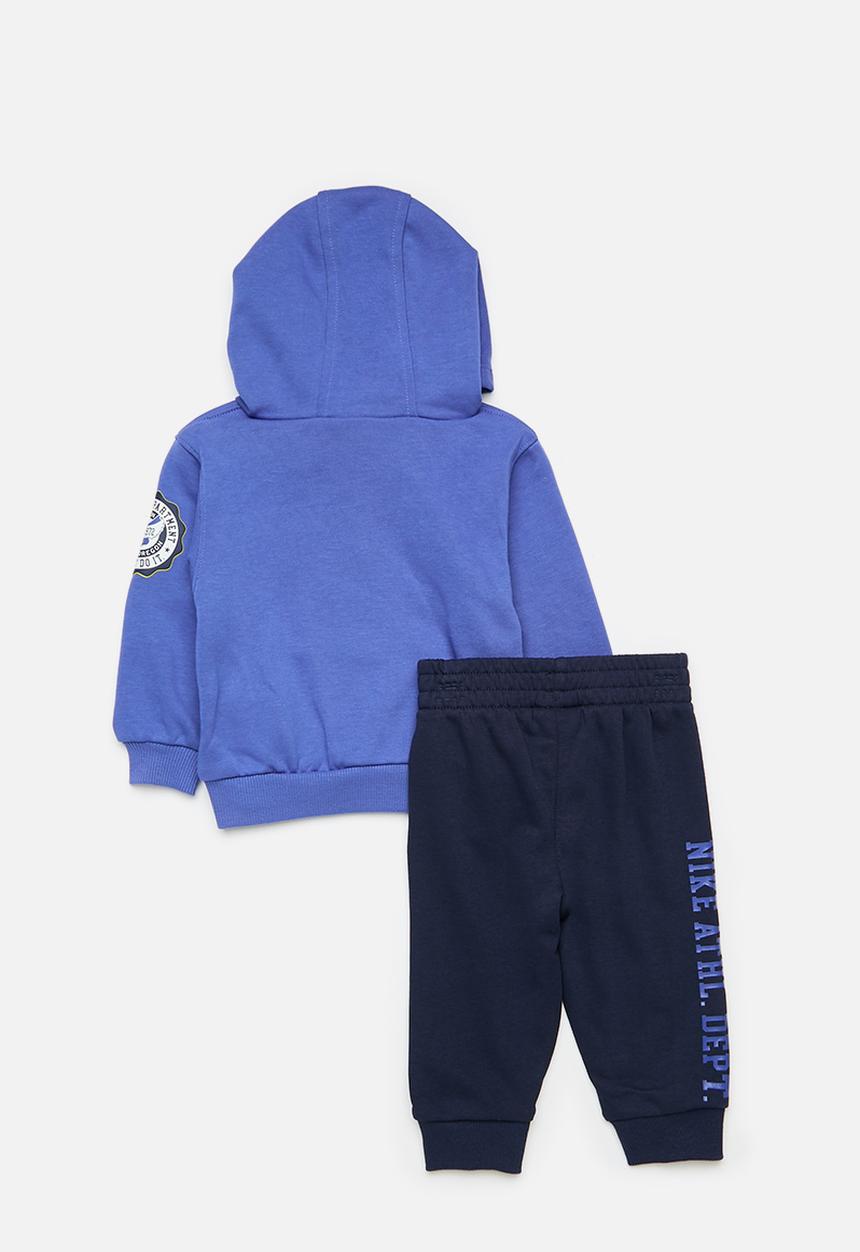 Nike - Nike pe pullover hoodie and pants set - midnight navy