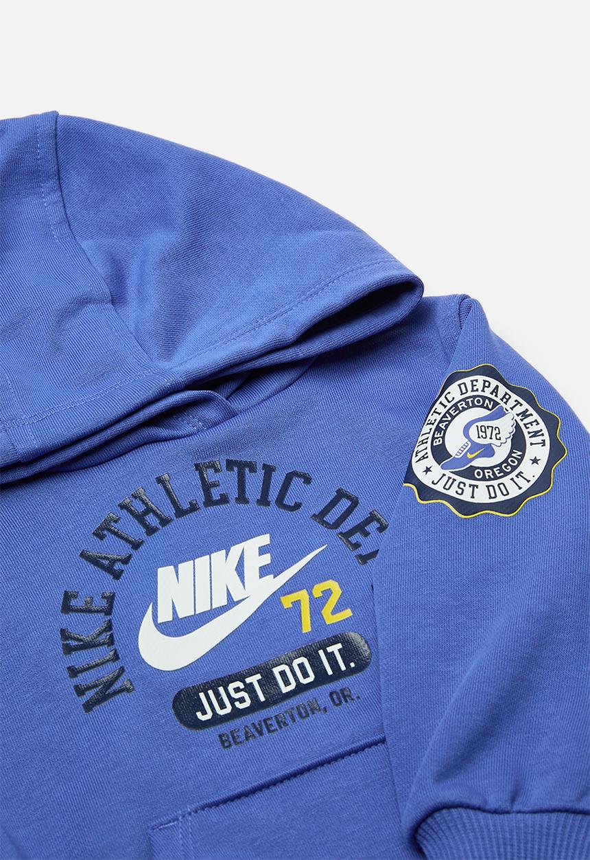 Nike - Nike pe pullover hoodie and pants set - midnight navy