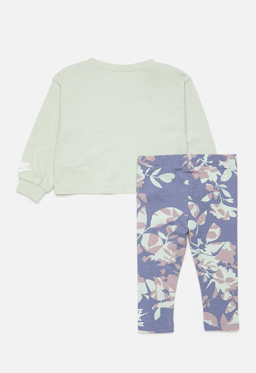 Nike - Nike printed club legging set - world indigo