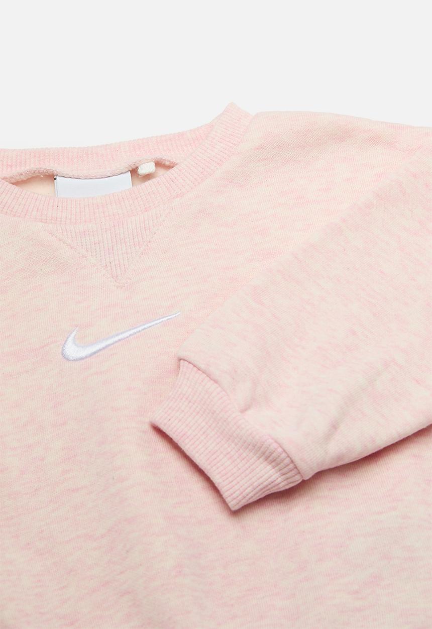 Nike - Nike essential fleece crew set - pink foam heather