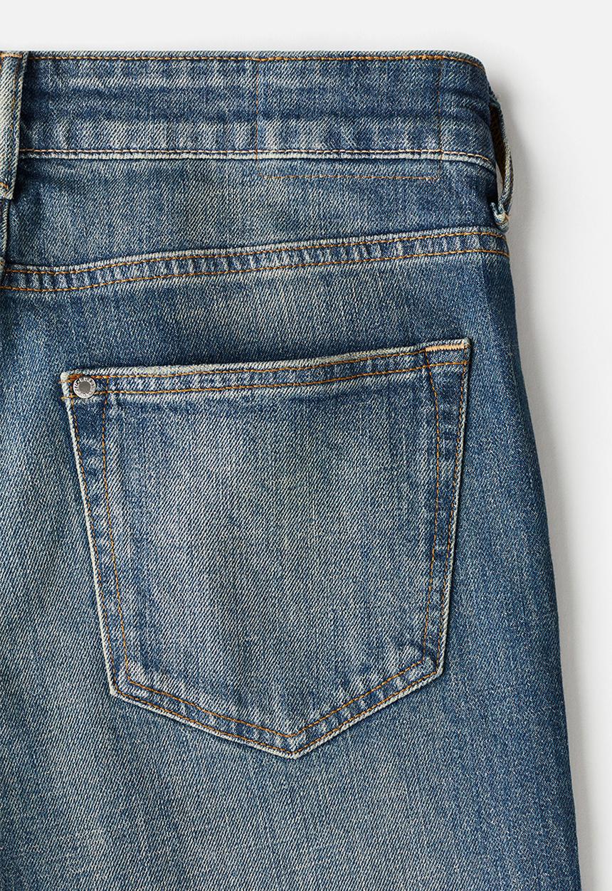 H&M - Straight regular jeans - denim blue