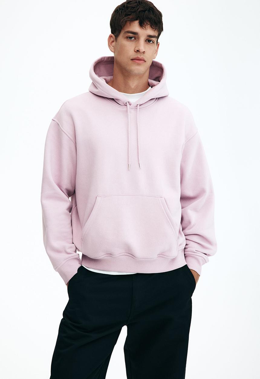 H&M - Loose fit hoodie - pink