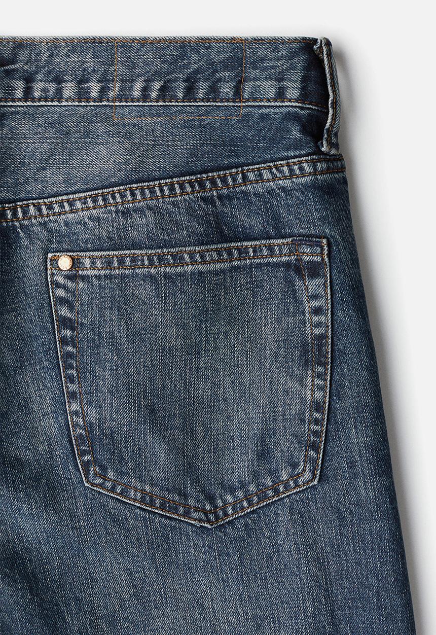 H&M - Loose straight jeans - denim blue