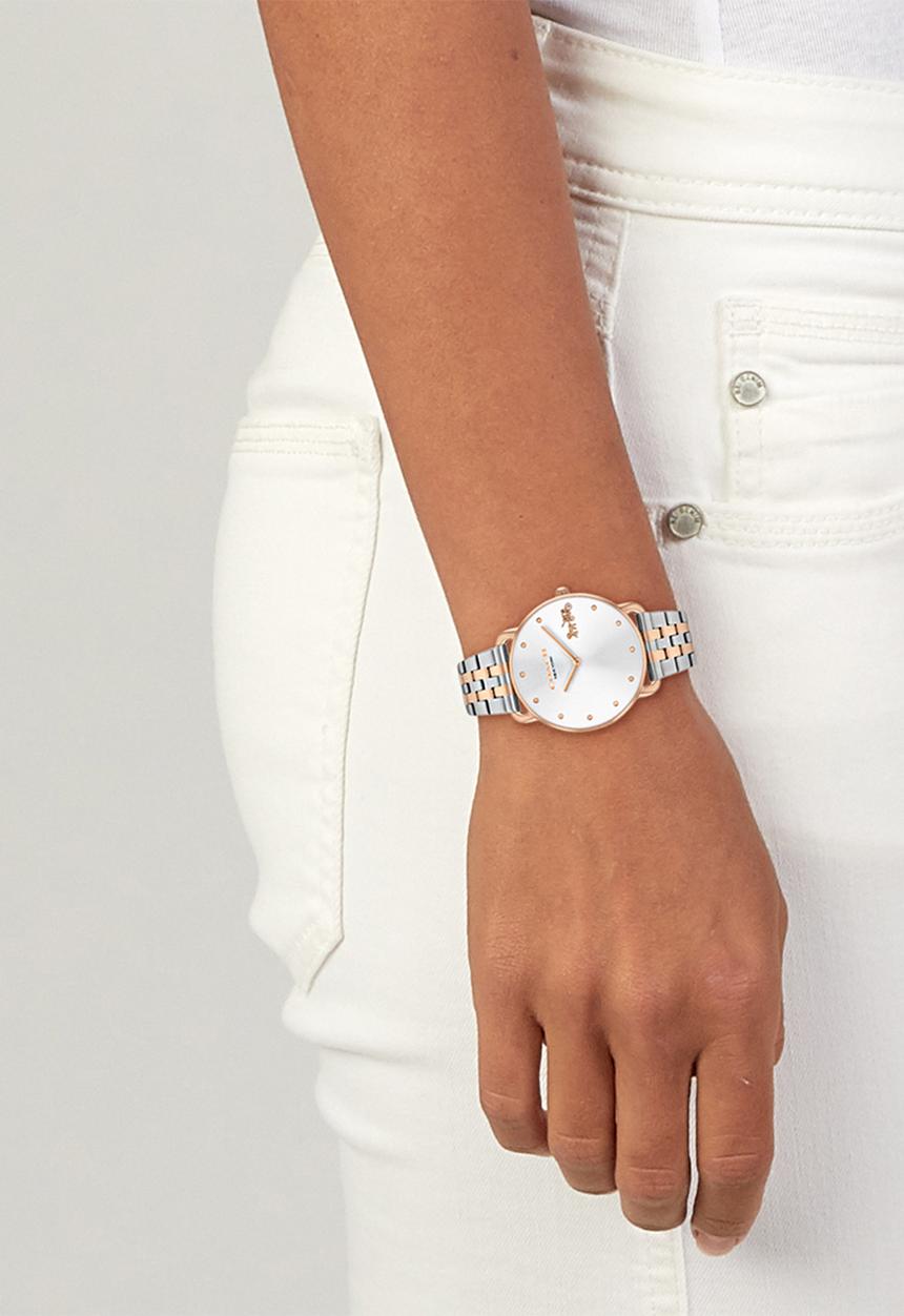 Coach - Elliot 14504293CH Watch - Silver Gold Two Tone