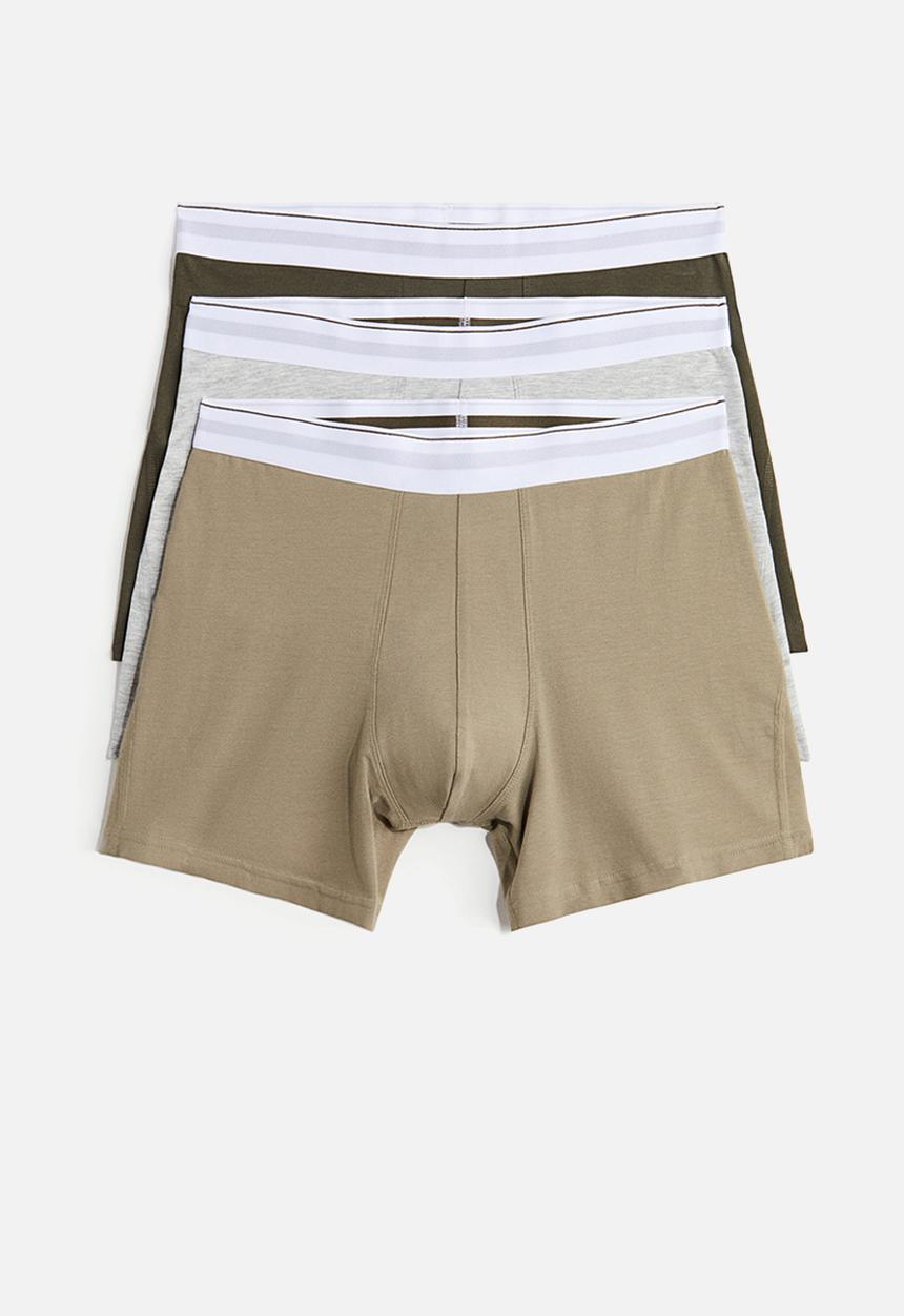 H&M - 3-Pack mid trunks with lycra® - multi
