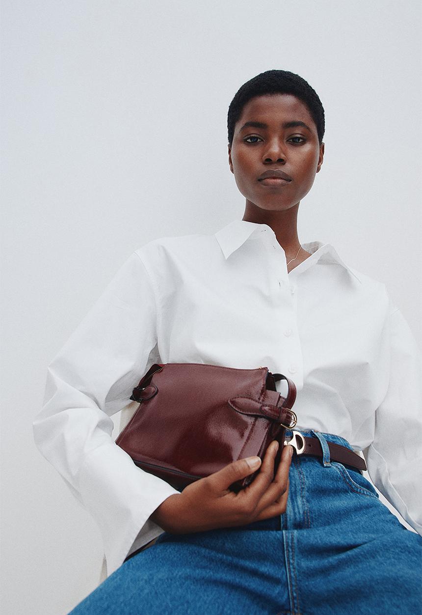 H&M - Crossbody bag - burgundy