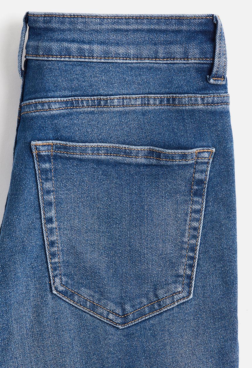 H&M - Flared high jeans - dark denim blue