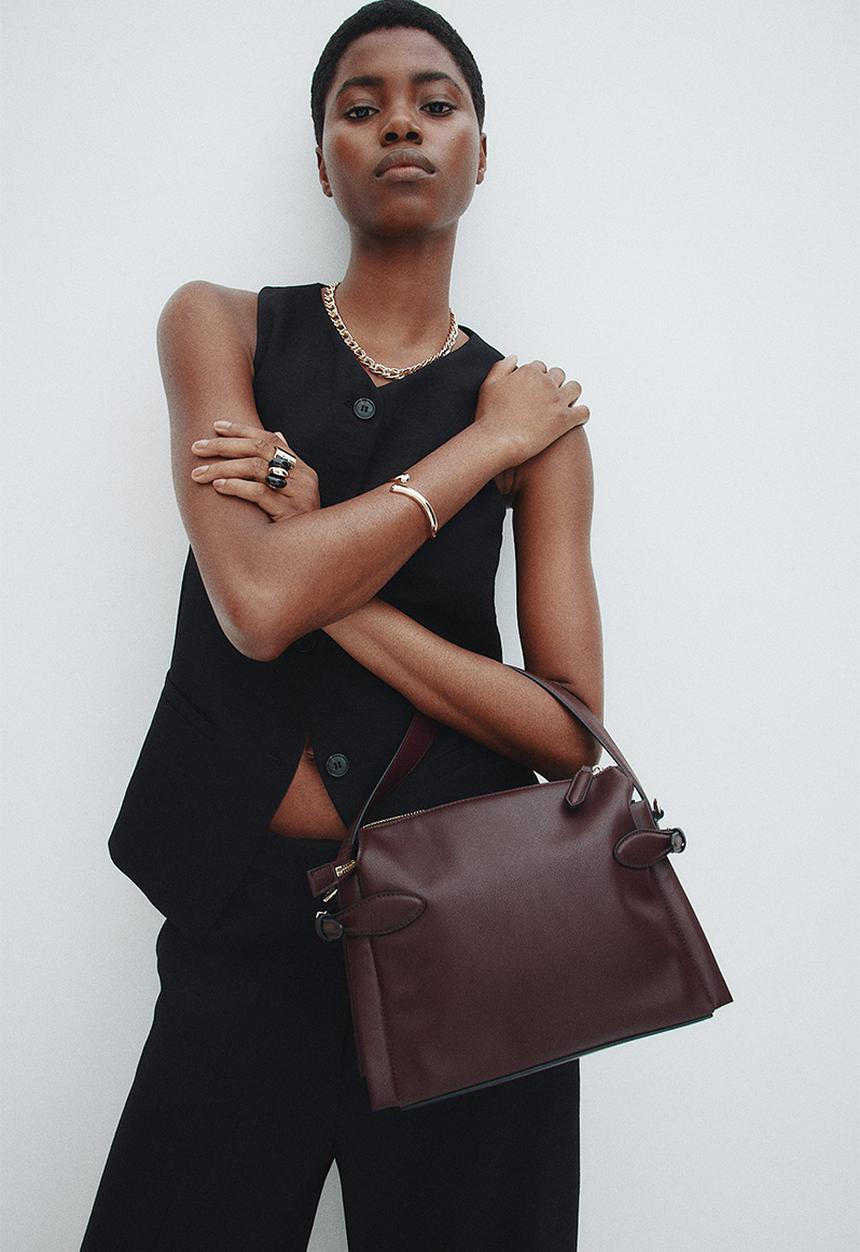 H&M - Crossbody bag - burgundy