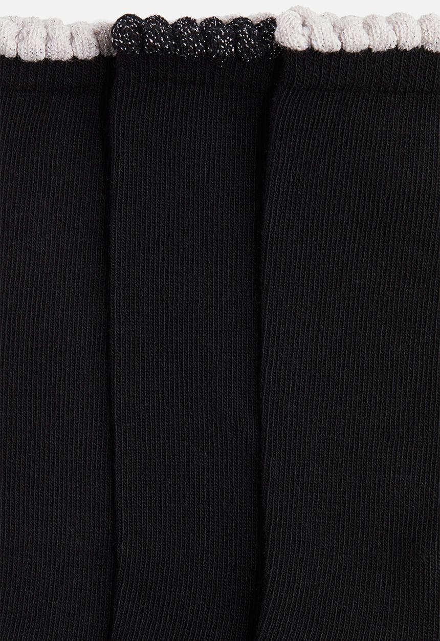 H&M - 5-Pack socks - black glittery