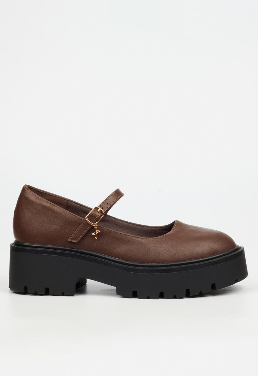 Rock & Co - Hendrix 1 chunky mary jane - chocolate