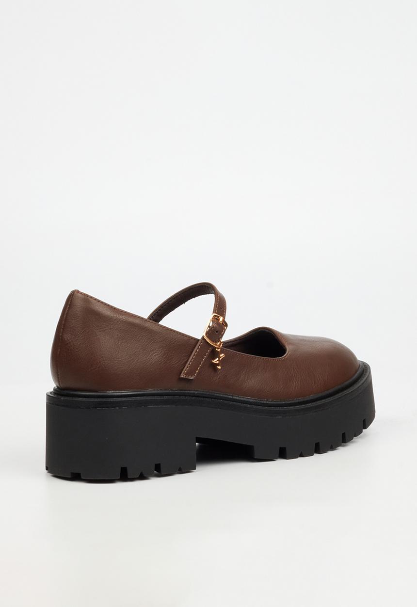 Rock & Co - Hendrix 1 chunky mary jane - chocolate