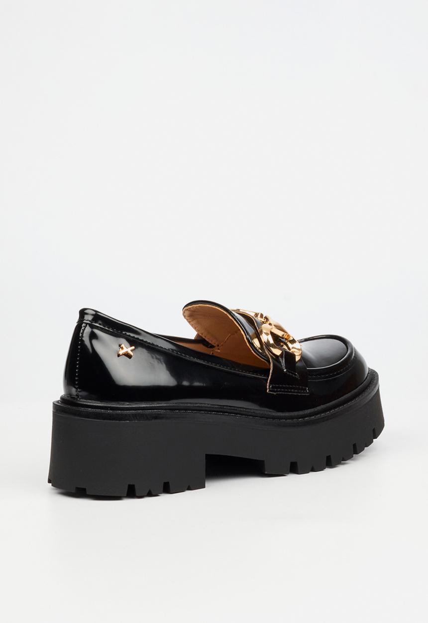 Rock & Co - Hendrix 5 chunky penny moc - black