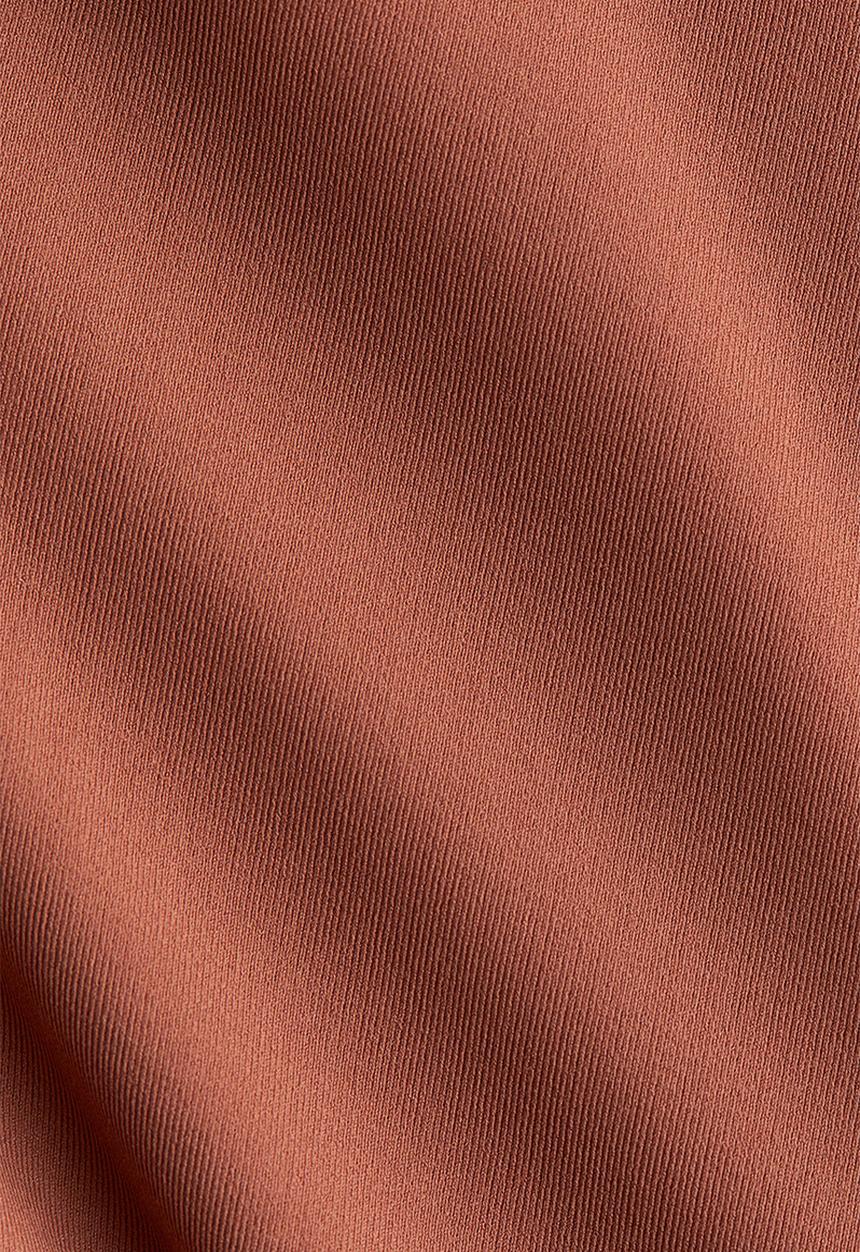 H&M - Short-sleeved microfibre body - brown