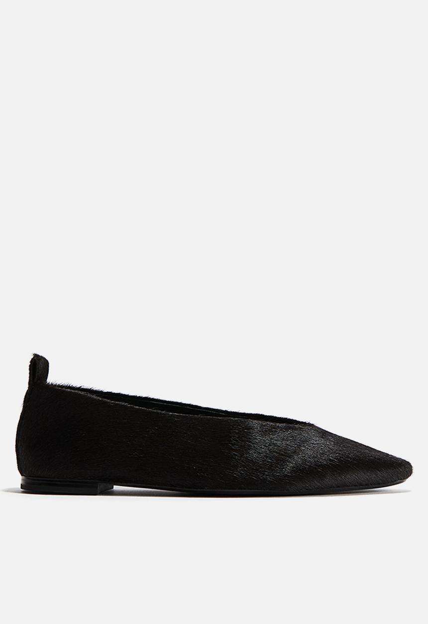 H&M - Leather ballet pumps - dark brown 