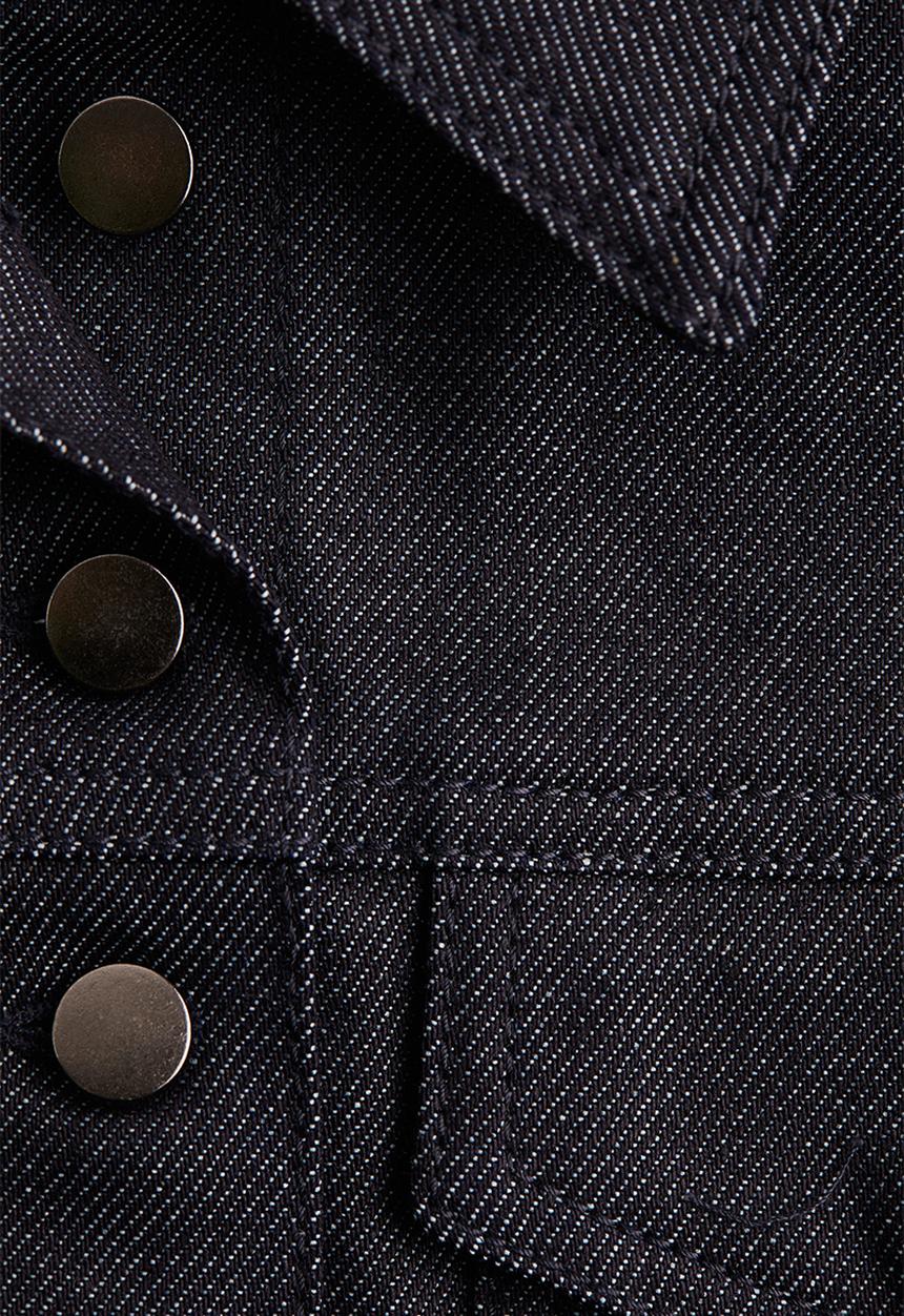 H&M - Denim gilet - dark denim blue