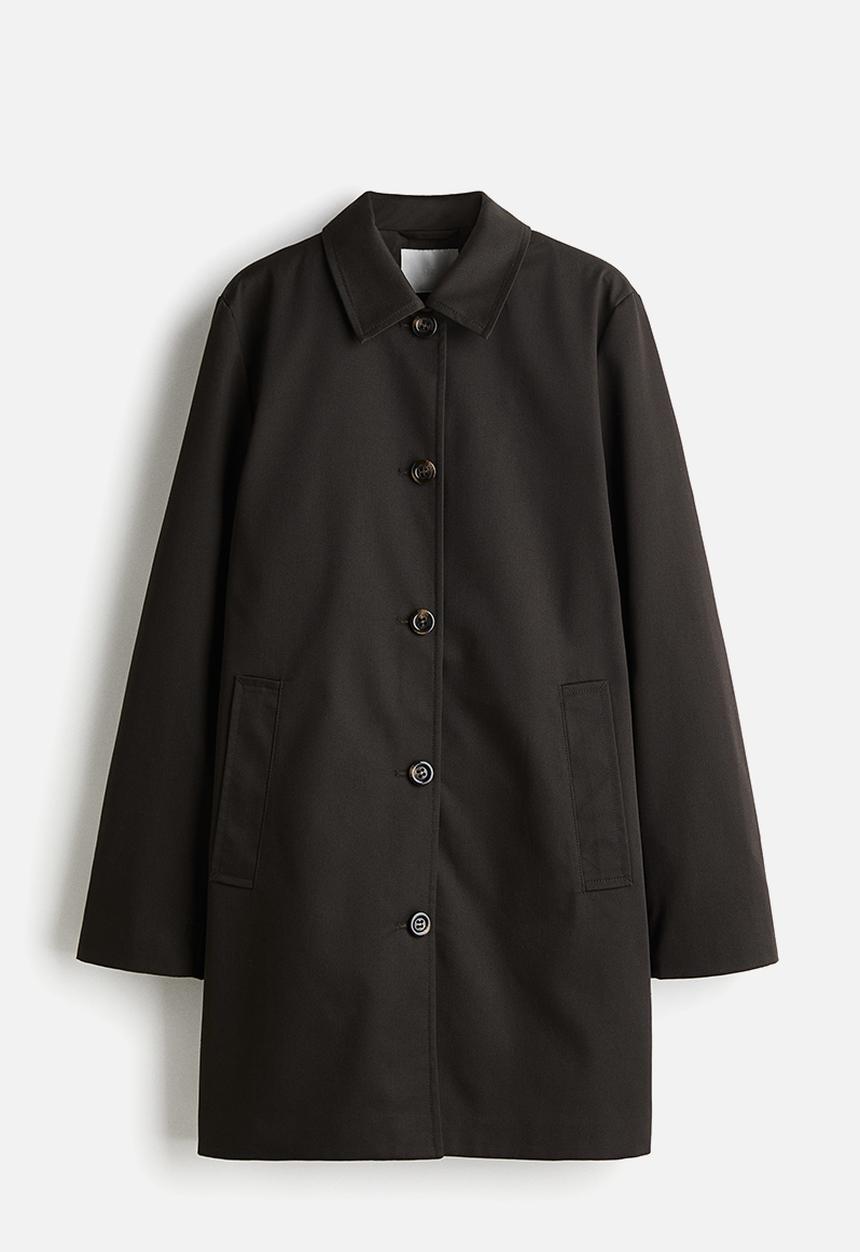 H&M - Car coat - dark brown 