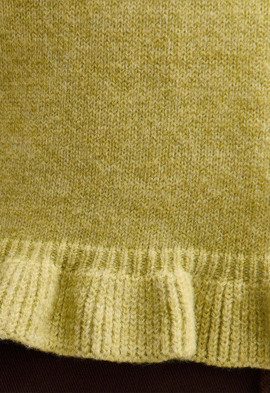 New Look - Ruffle jumper - bright green