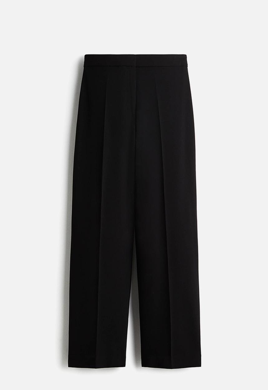 H&M - Tailored trousers - black