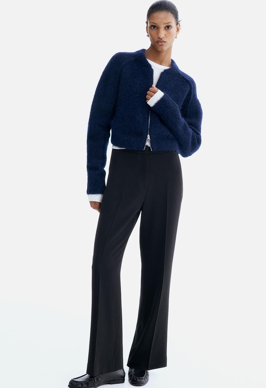 H&M - Tailored trousers - black