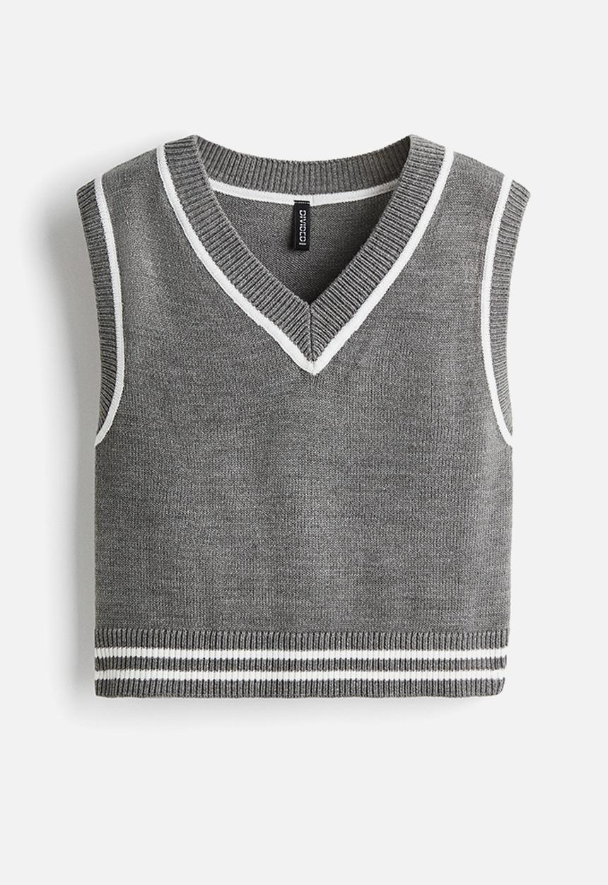 H&M - Sweater vest - grey 