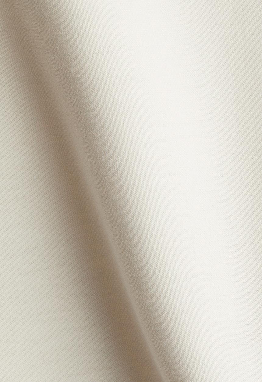 H&M - Waisted scuba top - white