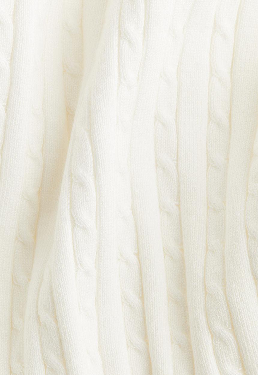 H&M - Cable-knit jumper - white