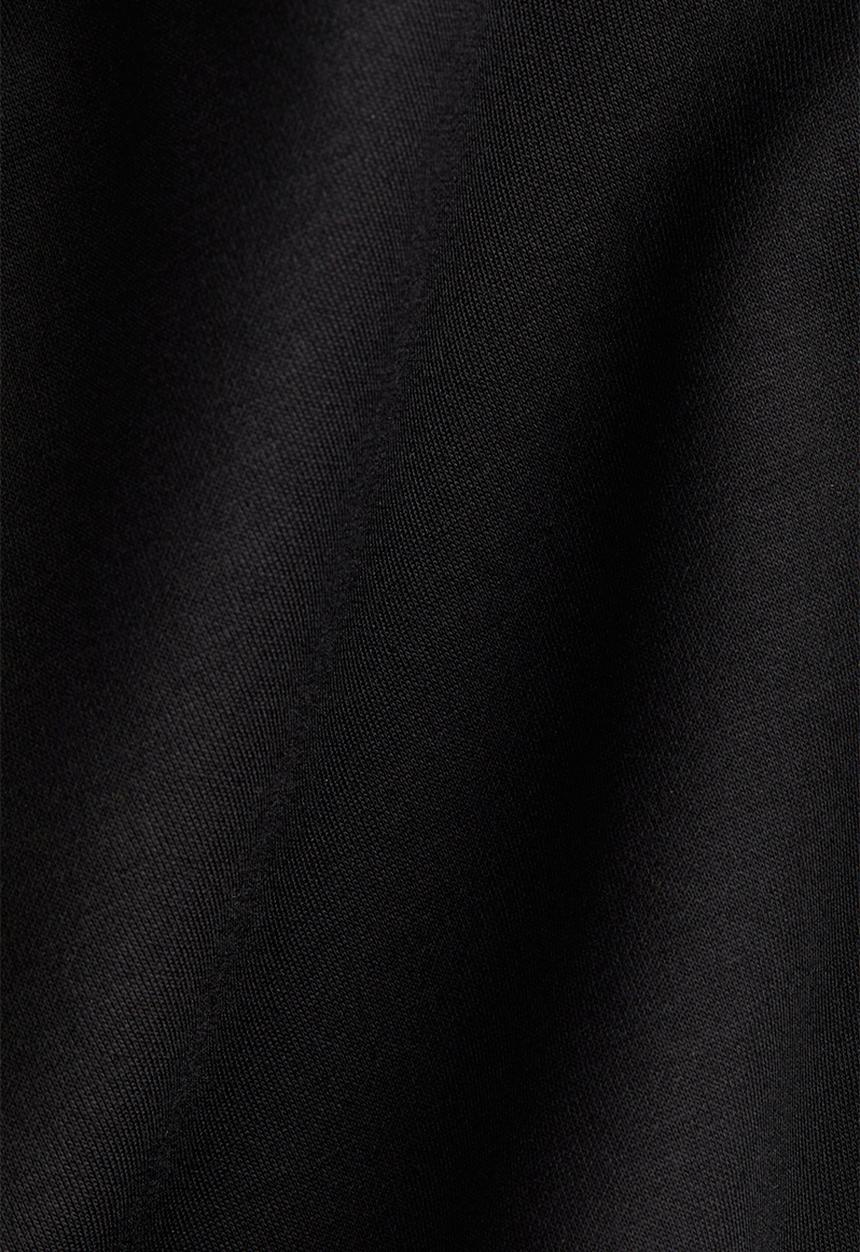 H&M - Waisted scuba top - black