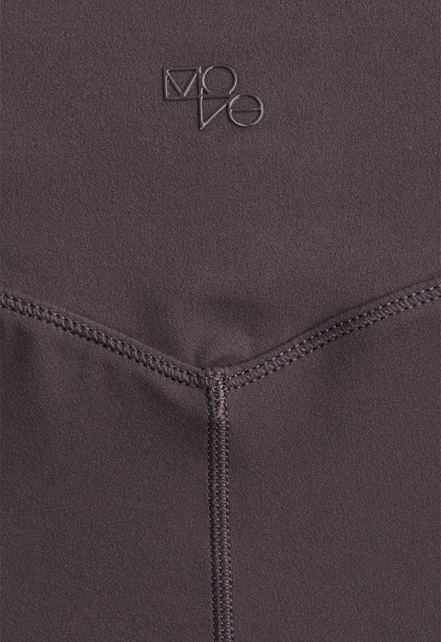 H&M - Flared yoga leggings with softmove™ lycra® - truffle grey