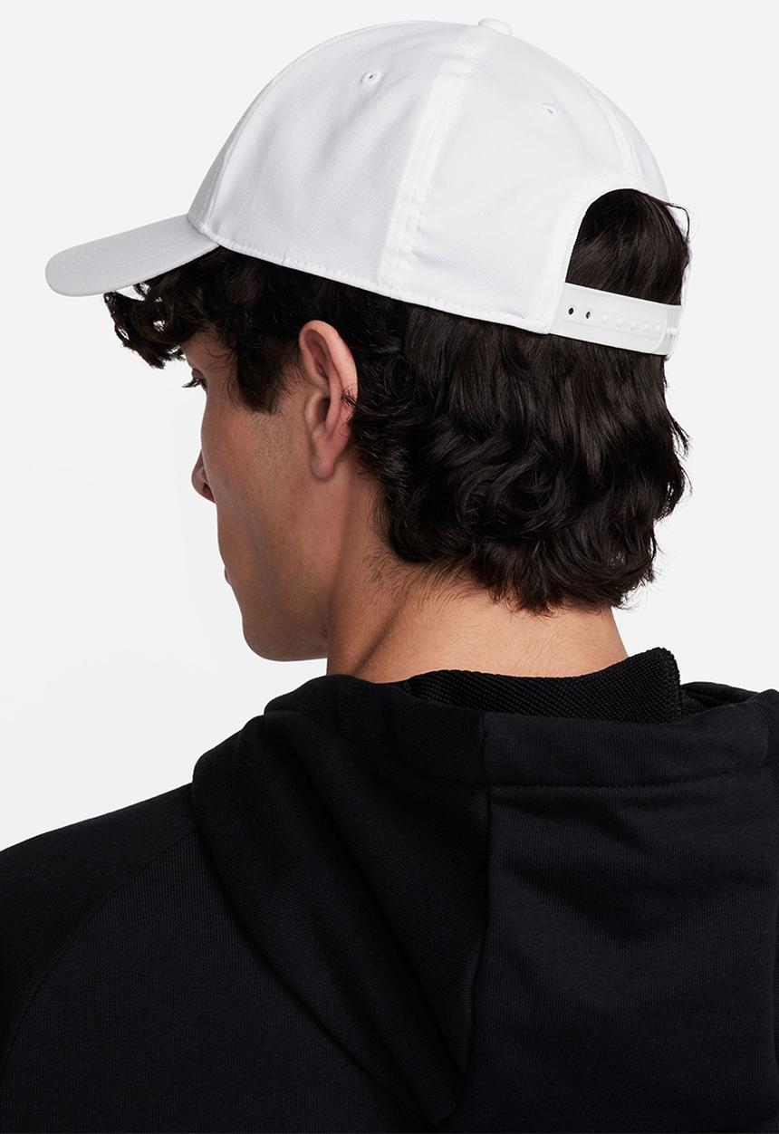 Nike - Nike Club Structured Swoosh Cap - White