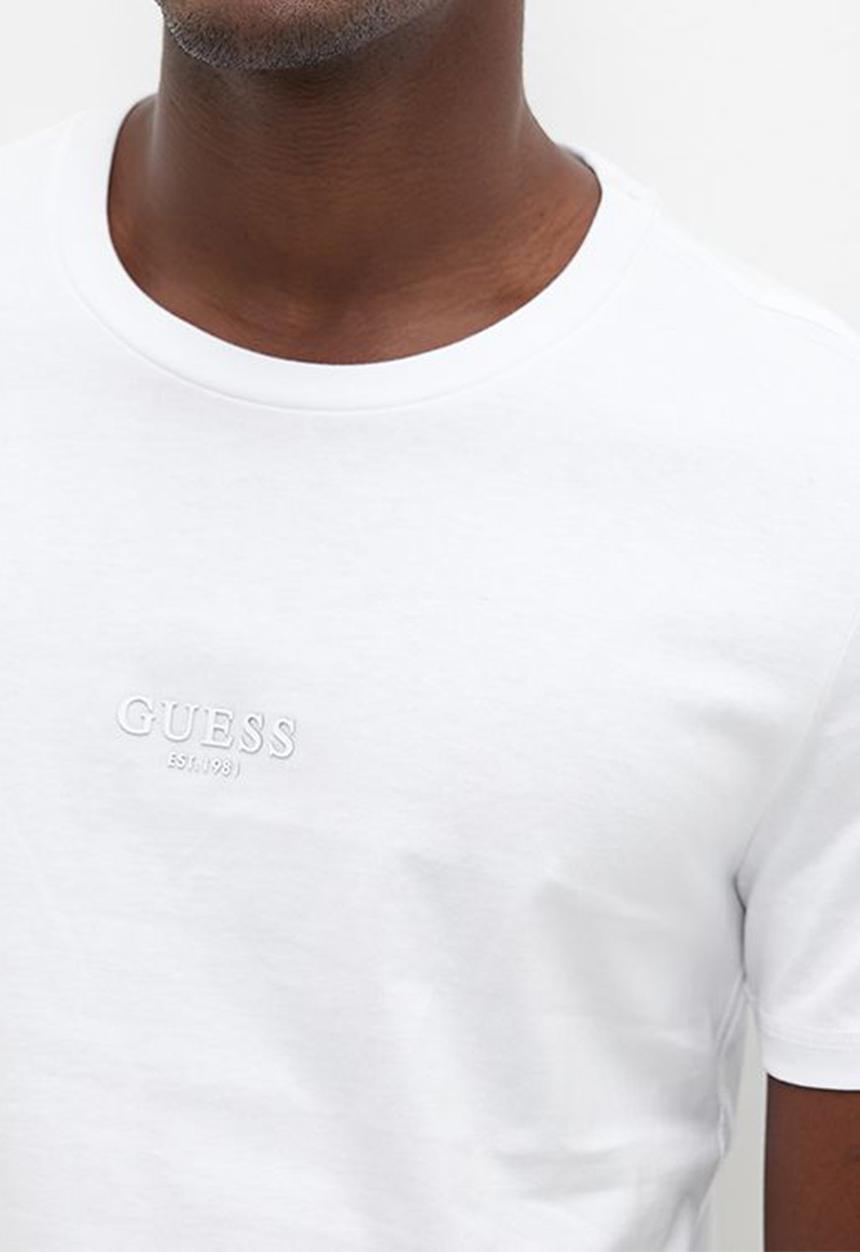 GUESS - Aidy Cn Short sleeve Tee - Pure White