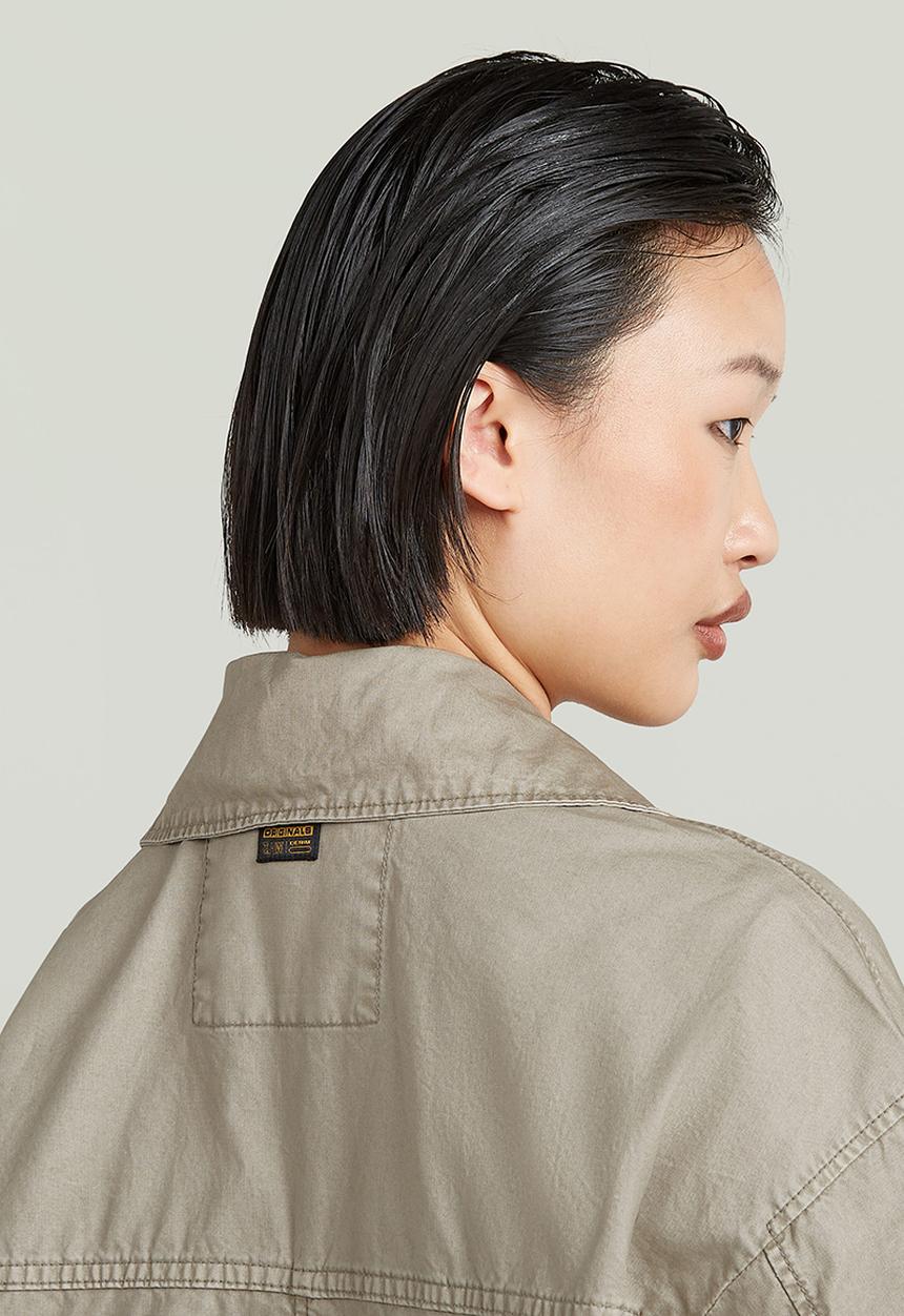 G-STAR - Field jacket wmn - Elephant skin gd